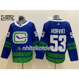 Vancouver Canucks Trikot Bo Horvat 53 Alternate Adidas 2019-2020 Blau Authentic - Kinder